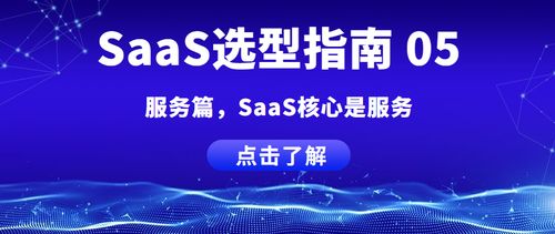 SaaS选型指南 如何筛选靠谱合适的SaaS产品之服务篇——聚焦网络技术服务
